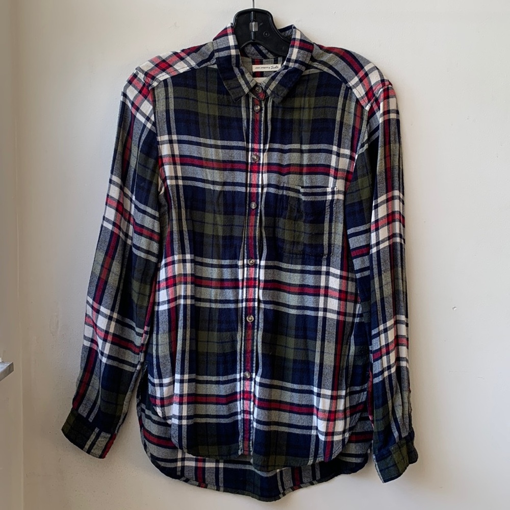 Amazingly Soft Plaid Button Up Shirt